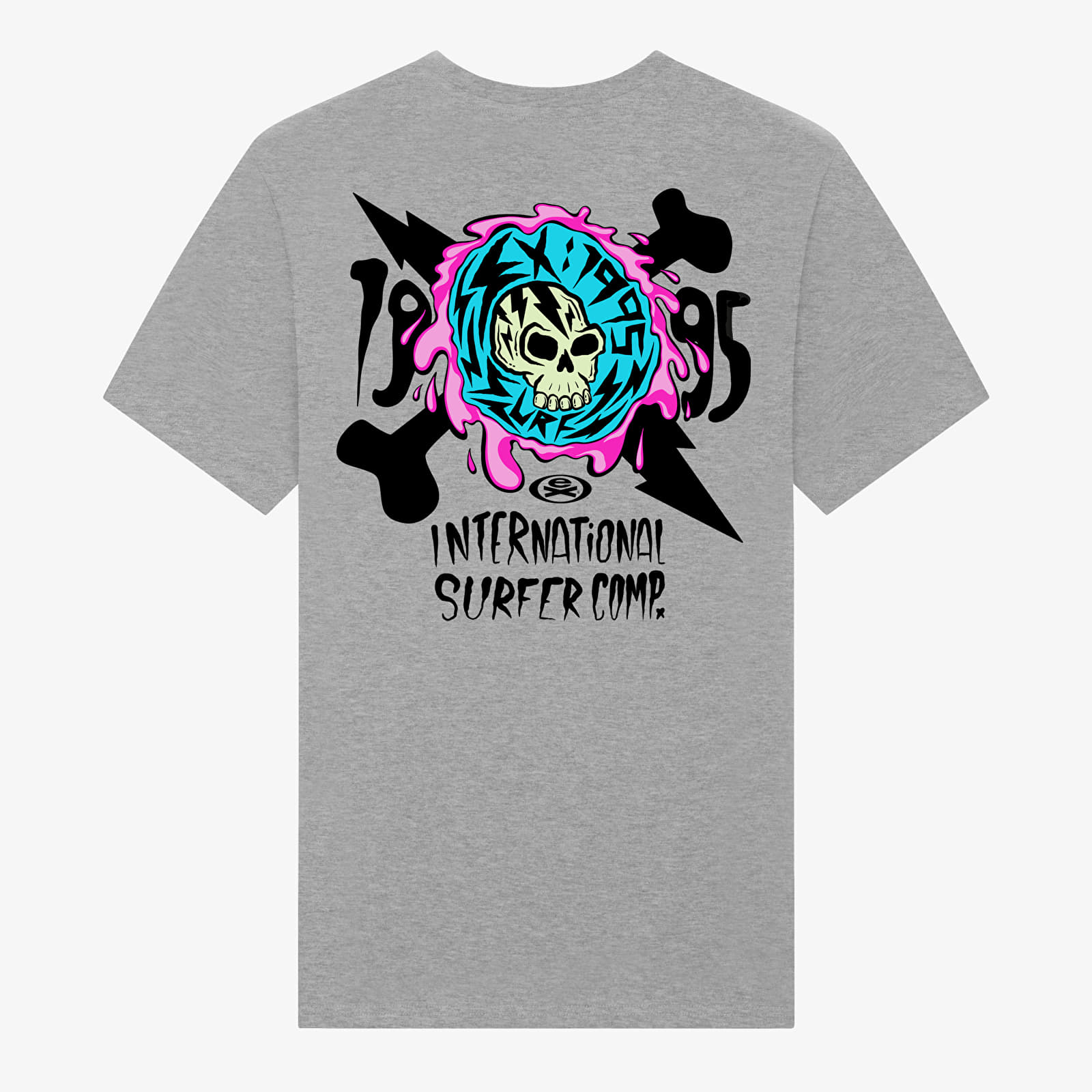 Magliette Merch Extreme - International Surf Unisex T-Shirt Sport Grey