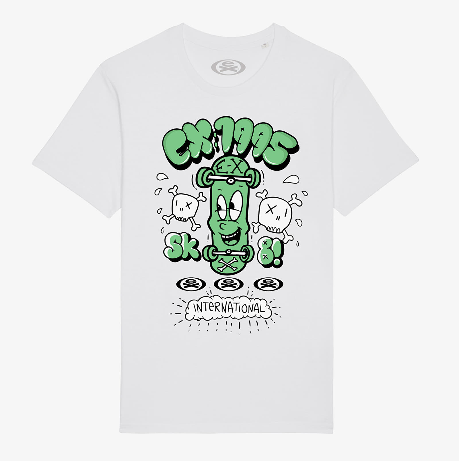 T-shirts Merch Extreme - Sk8 Unisex T-Shirt White