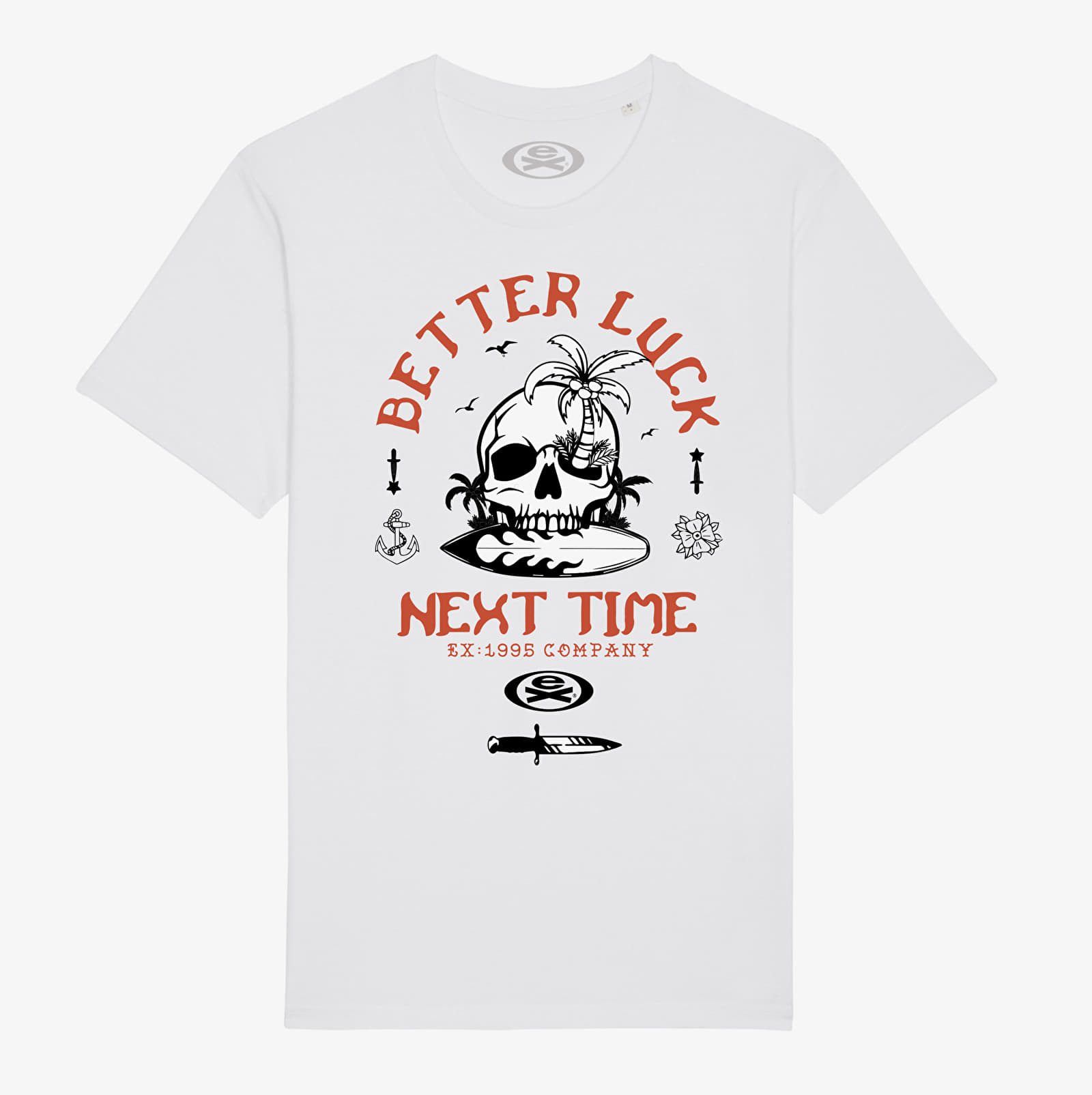 Pólók Merch Extreme - Better Luck Unisex T-Shirt White