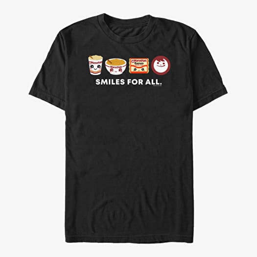 T-shirt Merch Maruchan - MARUCHAN KAWAII ICON LINEUP - MUMA049DLC_41NVY Unisex T-Shirt Black