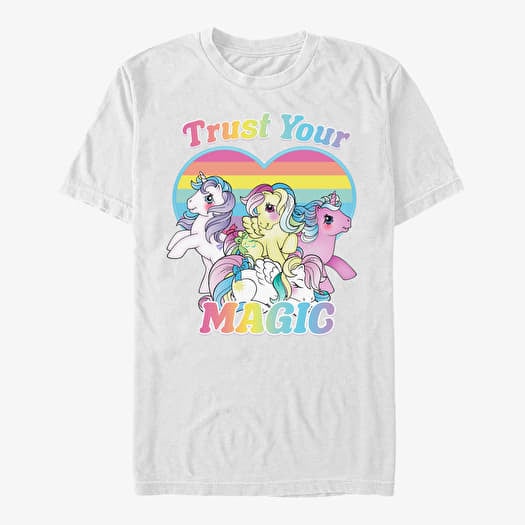 T-shirt Merch Hasbro My Little Pony - Trust Your Magic Unisex T-Shirt White