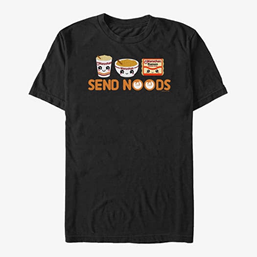 T-shirt Merch Maruchan - MARUCHAN KAWAII SEND NOODS - MUMA06OMSC_00BLK Unisex T-Shirt Black