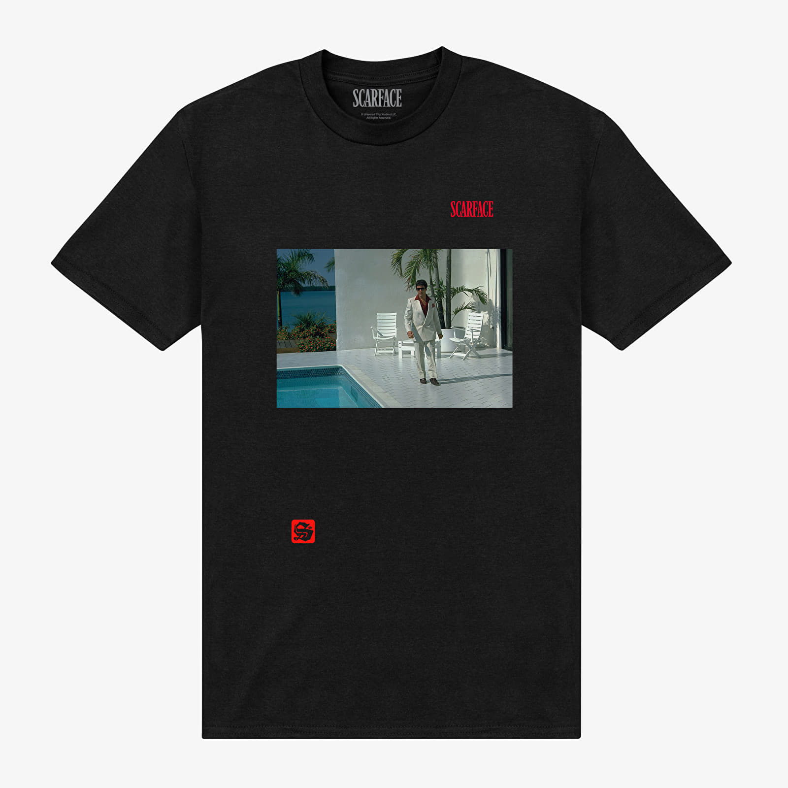 Magliette Merch Scarface - Scarface Unisex T-Shirt Black