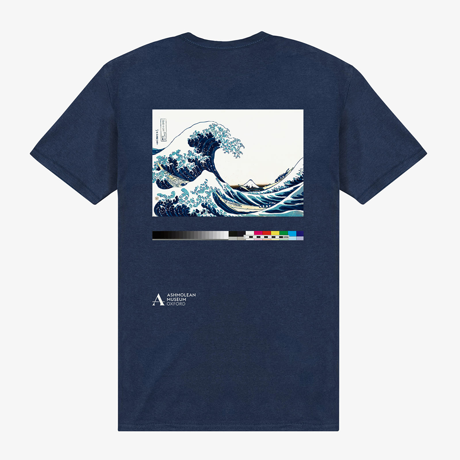 T-shirts Merch Apoh London - ashmolean-wave Unisex T-Shirt Navy