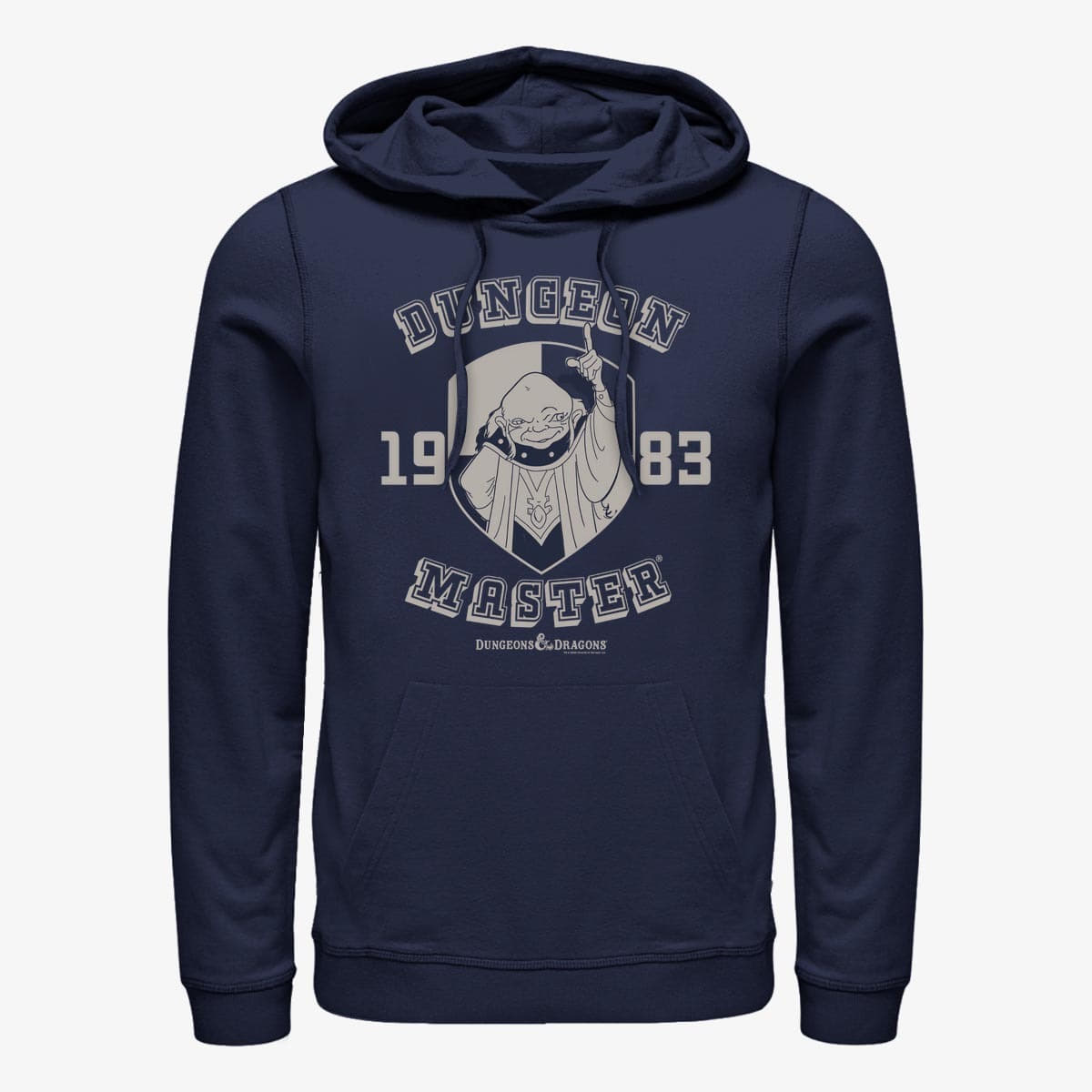 Sweatshirts Merch Dungeons & Dragons - Dungeon Collegiate Unisex Hoodie Navy Blue