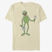 Merch Disney Classics Muppets - Big Kermit Unisex T-Shirt Natural