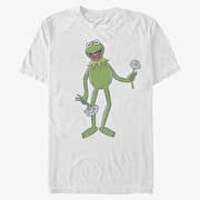 Merch Disney Classics Muppets - Big Kermit Unisex T-Shirt White