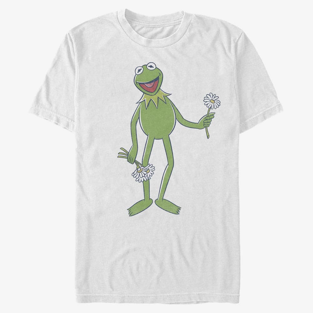 T-Shirts Merch Disney Classics Muppets - Big Kermit Unisex T-Shirt White