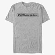 Merch Netflix Stranger Things - The Hawkins Post Unisex T-Shirt Heather Grey
