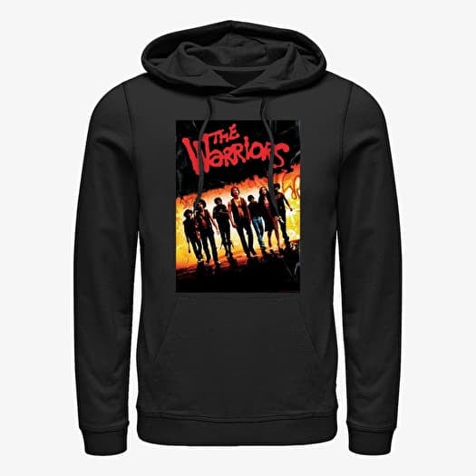 Sweatshirt Merch Paramount The Warriors - Warriors Poster Unisex Hoodie Black
