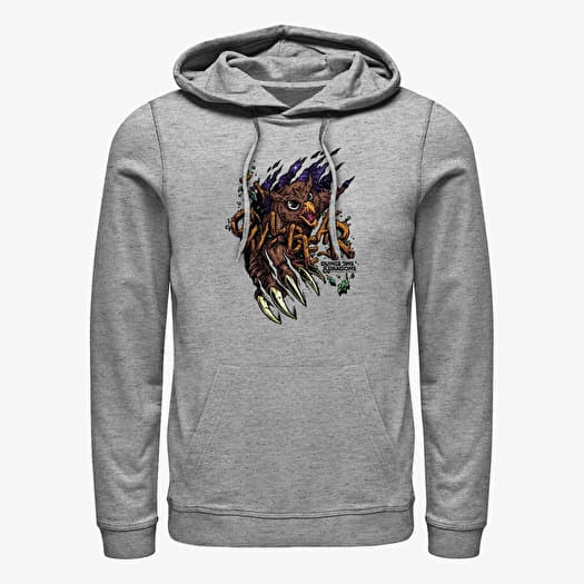 Sweatshirt Merch Dungeons & Dragons - Owlbear Rip Unisex Hoodie Heather Grey
