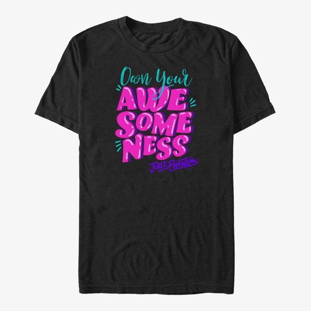 T-shirts Merch Netflix Julie And The Phantoms - Own Awesome Unisex T-Shirt Black