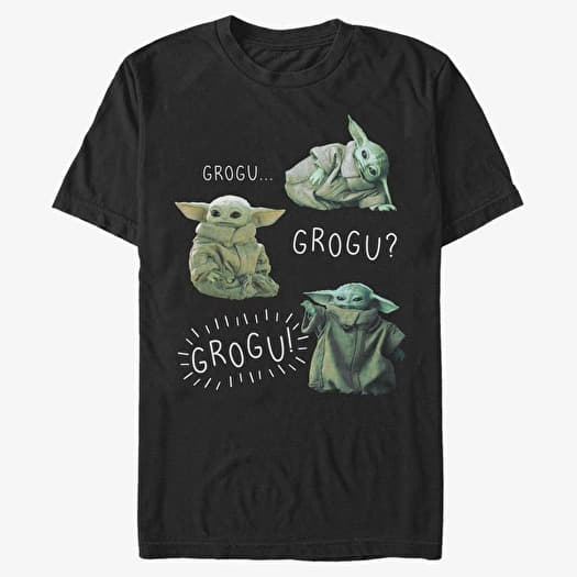 Majica Merch Star Wars: Mandalorian - MandoMon Epi6 Captured Unisex T-Shirt Black