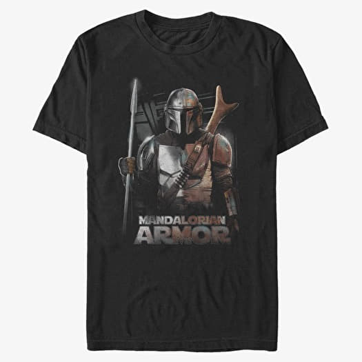 Merch Star Wars: The Mandalorian - MandoMon Epi7 No No Unisex T-Shirt Black