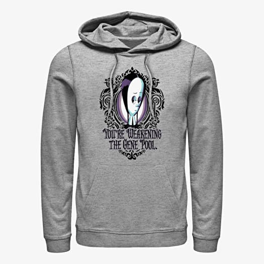 Sweat-shirt Merch MGM The Addams Family - Weaken Gene Pool Unisex Hoodie Heather Grey