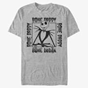 Merch Disney Classics Nightmare Before Christmas - Bone Daddy Unisex T-Shirt Heather Grey