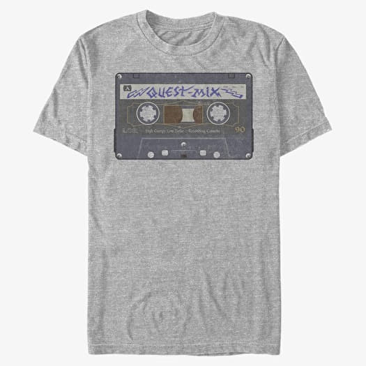 Póló Merch Pixar Onward - Mix Tape Unisex T-Shirt Heather Grey