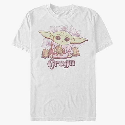 T-shirt Merch Star Wars: The Mandalorian - Grogu Cute Unisex T-Shirt White