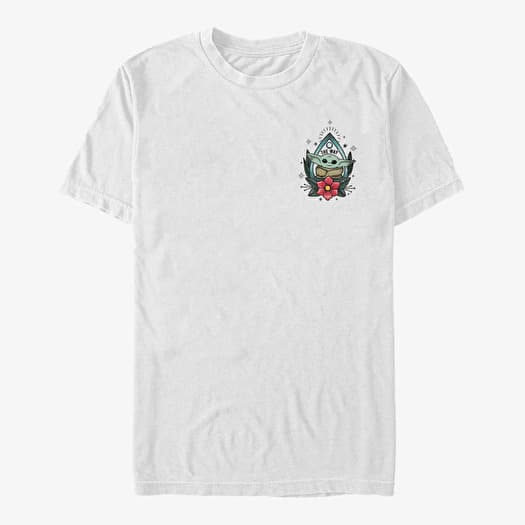 Tricou Merch Star Wars: The Mandalorian - Planchette Child Unisex T-Shirt White