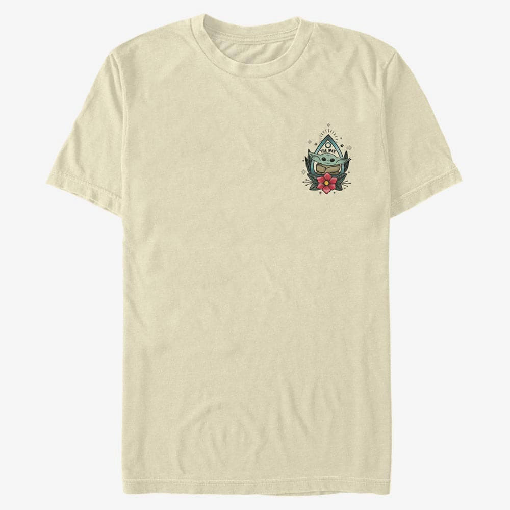 T-särgid Merch Star Wars: The Mandalorian - Planchette Child Unisex T-Shirt Natural
