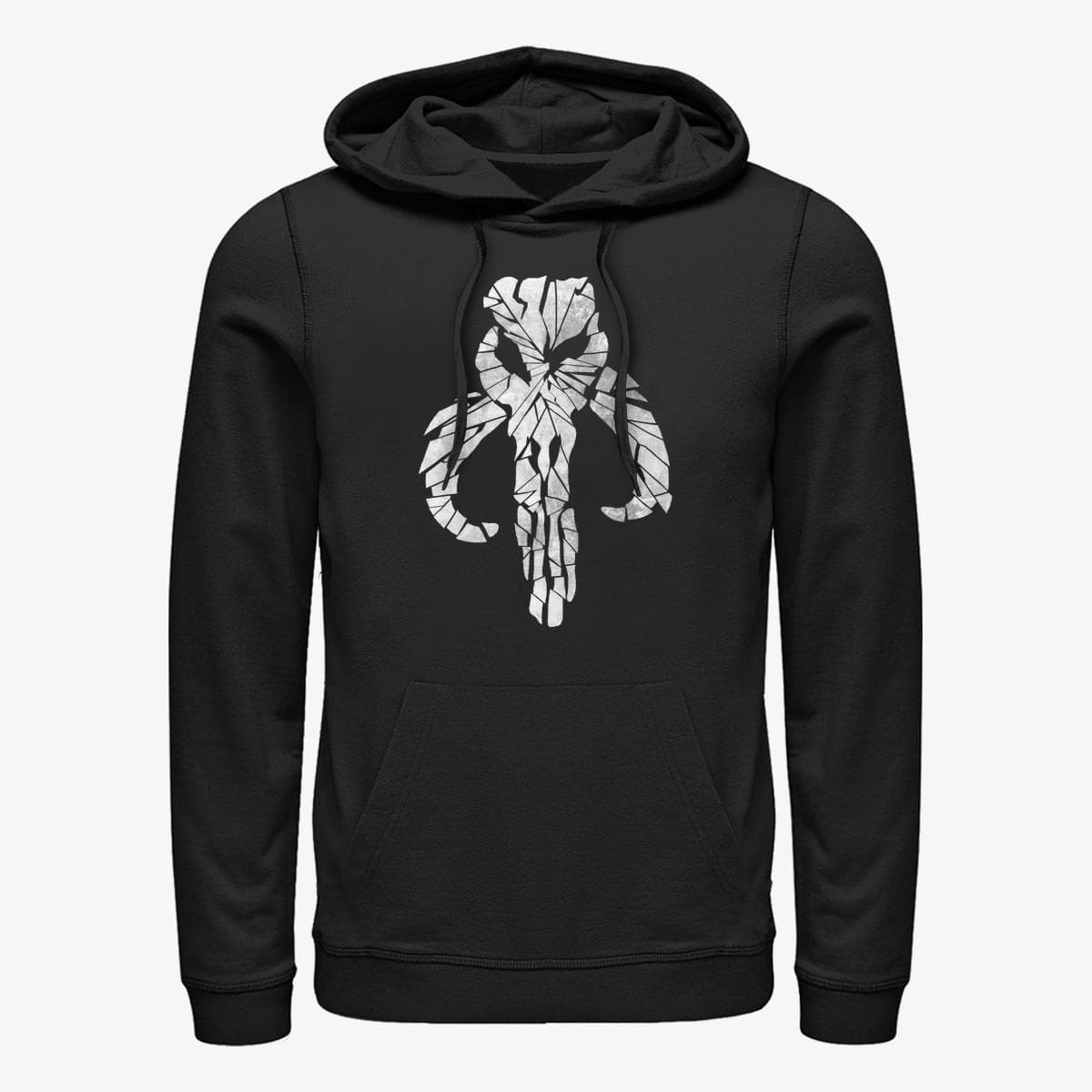 Kapuutsikud ja kampsunid Merch Star Wars: Classic - Mandelorian Unisex Hoodie Black