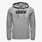 Merch Netflix Cowboy Bebop - Bebop Logo Unisex Hoodie Heather Grey