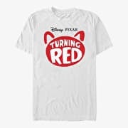 Merch Pixar Turning Red - Red Logo Unisex T-Shirt White