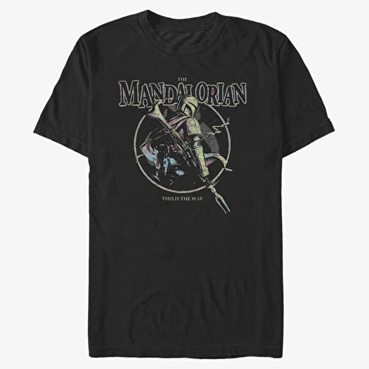 T-särk Merch Star Wars: The Mandalorian - Pastel Pop Unisex T-Shirt Black