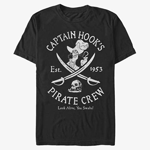 T-shirt Merch Disney Peter Pan - Salty Crew Unisex T-Shirt Black