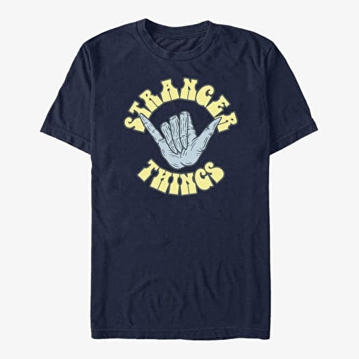 T-shirt Merch Netflix Stranger Things - Rad Things Unisex T-Shirt Navy Blue