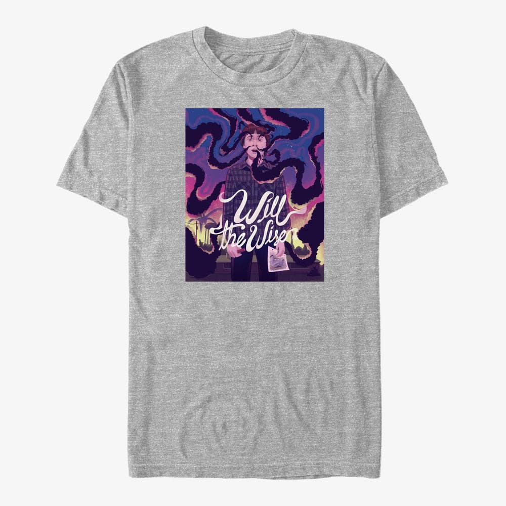 majice kratkih rukava Merch Netflix Stranger Things - Will the Wise Unisex T-Shirt Heather Grey