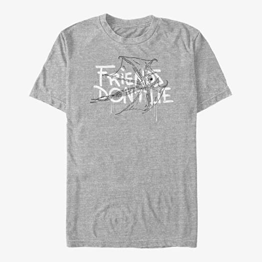 T-shirt Merch Netflix Stranger Things - Friends Paint Unisex T-Shirt Heather Grey