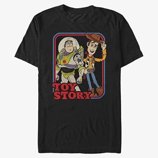 T-shirt Merch Disney Toy Story 1-3 - STORYBOOK Unisex T-Shirt Black