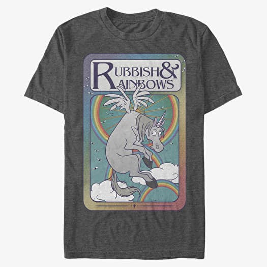 Camiseta Merch Pixar Onward - Unicorn Nouveau Unisex T-Shirt Dark Heather Grey