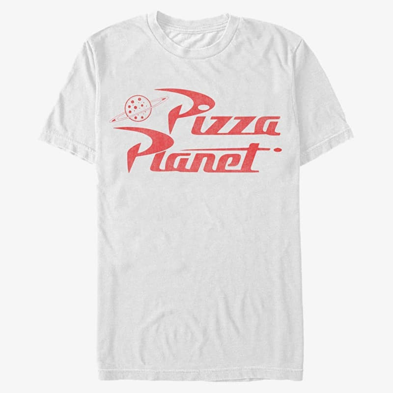 Majica Merch Pixar Toy Story - PIZZA PLANET Unisex T-Shirt White