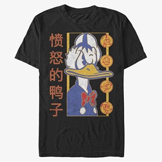 Merch Disney Classic Mickey - Angry Duck Unisex T-Shirt Black