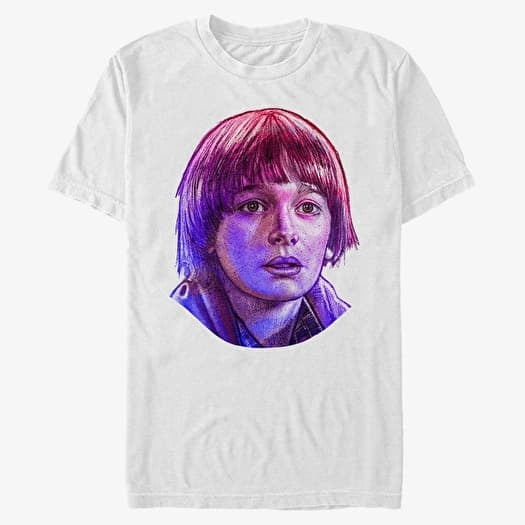 Majica Merch Netflix Stranger Things - Will Big Face Unisex T-Shirt White