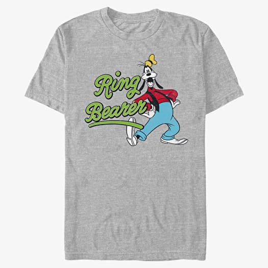 Merch Disney Classics Mickey & Friends - Ring Goofy Unisex T-Shirt Heather Grey