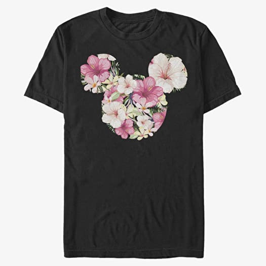 T-shirt Merch Disney Classic Mickey - Tropical Mouse Unisex T-Shirt Black