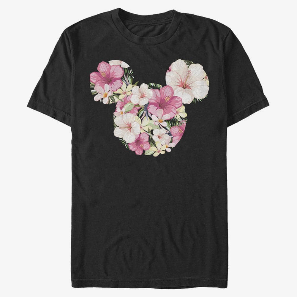 T-shirts Merch Disney Classic Mickey - Tropical Mouse Unisex T-Shirt Black