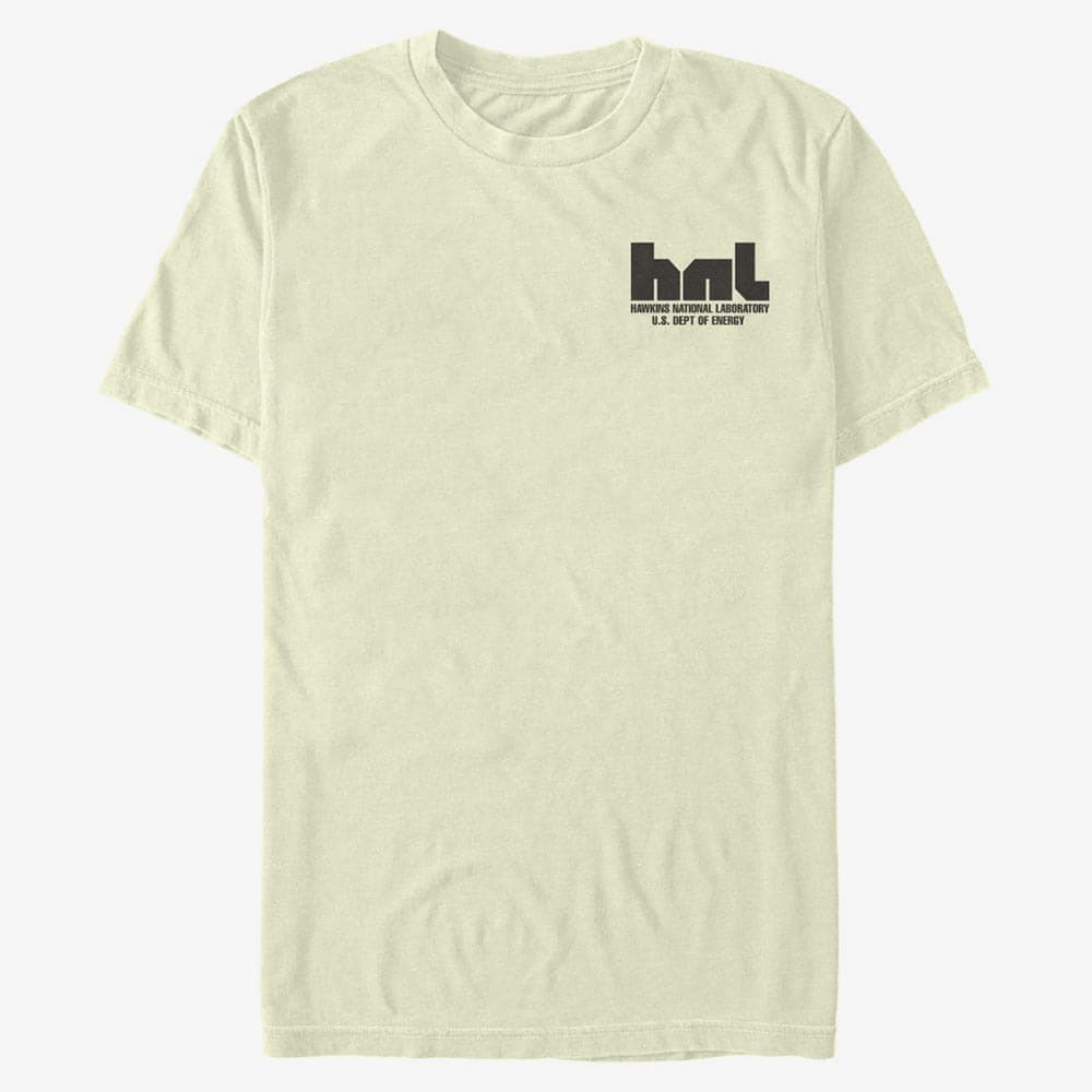 majice kratkih rukava Merch Netflix Stranger Things - Hawkins National Laboratory Unisex T-Shirt Natural