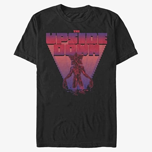 T-shirt Merch Netflix Stranger Things - Arcade Monster Unisex T-Shirt Black