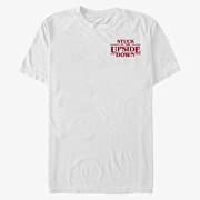 Merch Netflix Stranger Things - Upside Down Pocket Unisex T-Shirt White