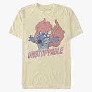 Merch Disney Lilo & Stitch - Unstoppable Stitch Unisex T-Shirt Natural
