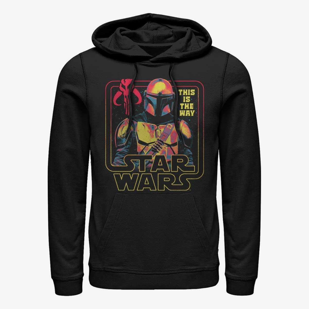 Sweatshirts Merch Star Wars: Mandalorian - The Protector Unisex Hoodie Black