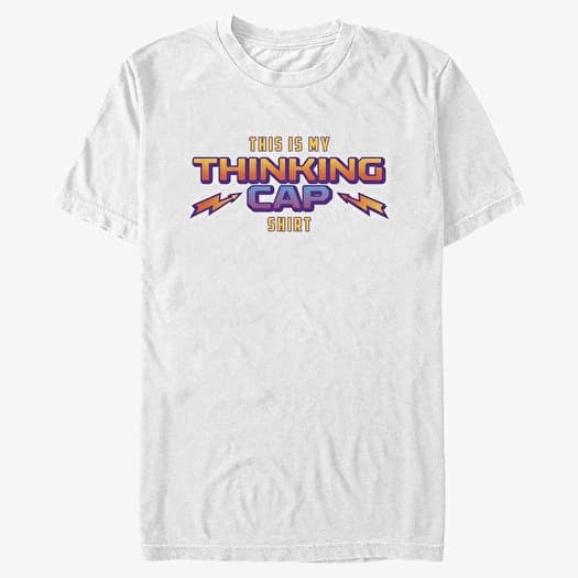 T-särk Merch Netflix Stranger Things - Thinking Cap Unisex T-Shirt White