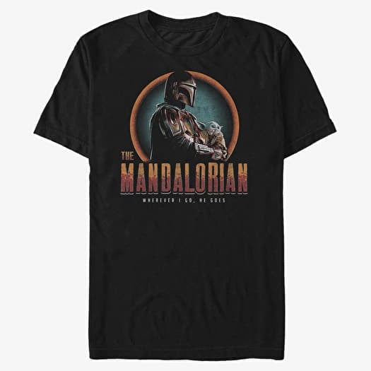 Merch Star Wars: The Mandalorian - Madeworn Mando Unisex T-Shirt Black