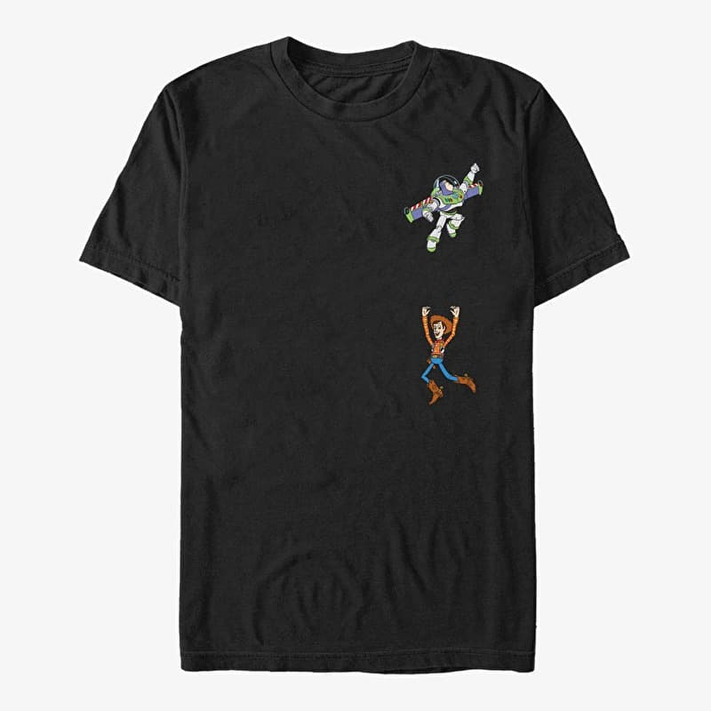 Merch Pixar Toy Story 1-3 - Pocket Pals Unisex T-Shirt Black