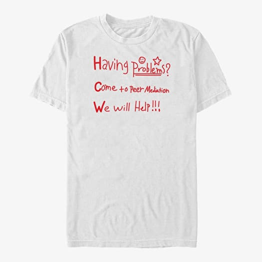 T-shirt Merch Netflix First Kill - Having Problems Poster Unisex T-Shirt White
