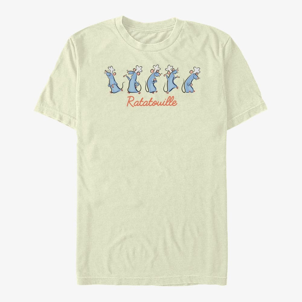 Tričká Merch Pixar Ratatouille - Remi Poses Unisex T-Shirt Natural